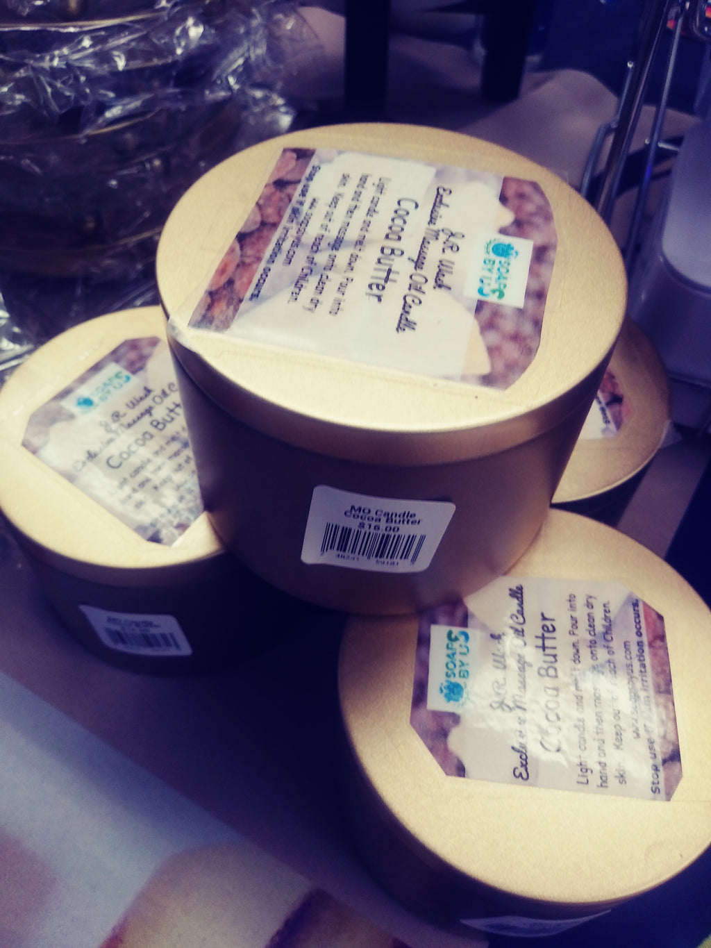 Exclusive Massage Oil Candles (Body) (Dropdown Menu)