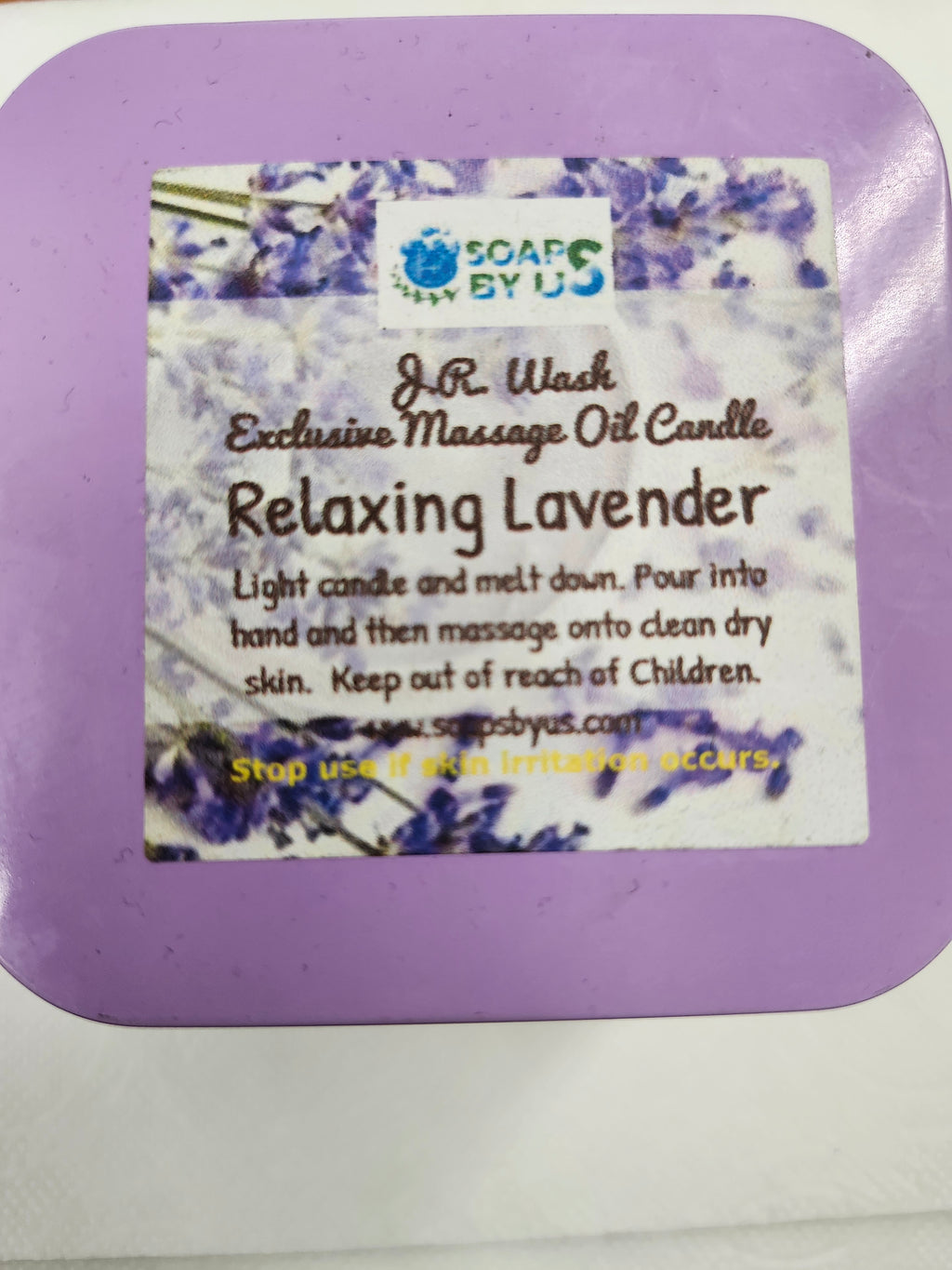 Exclusive Massage Oil Candles (Body) (Dropdown Menu)