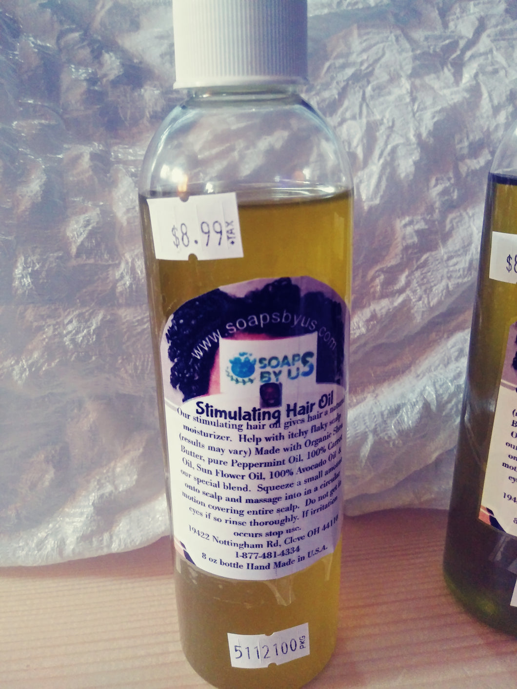 Stimulating Hair Oil
