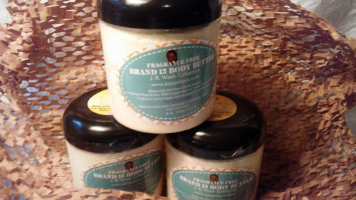 Brand 13 Fragrance Free Body Butter-BBB13