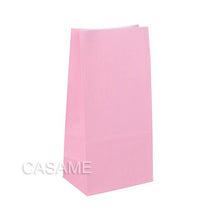 New paper bag mini Stand up Colorful Polka Dot  Bags 18x9x6cm Favor  Open Top Gift Packing paper Treat gift Bag wholesale